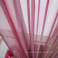 Latest product good transparency organza modern curtain